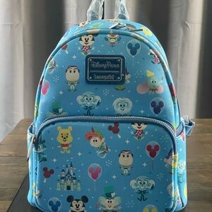 Loungefly Disney parks characters backpack